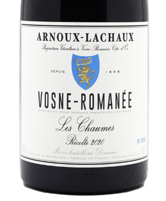 Arnoux Lachaux Vosne Romanee 2020