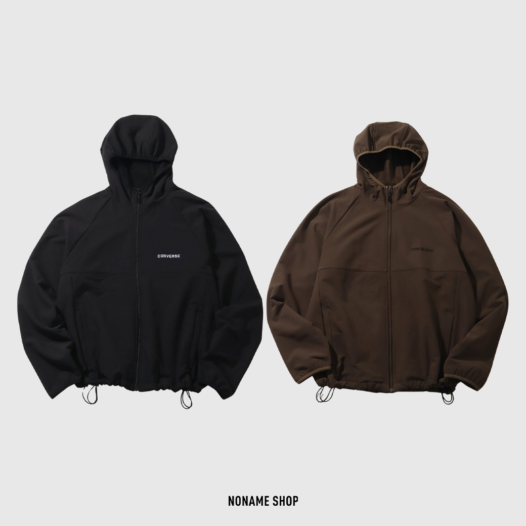 🔥限時特價🔥 CONVERSE 刷毛 保暖 連帽 外套 兩色 (男/女同款)
