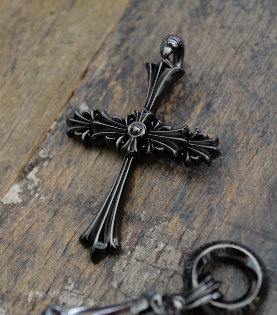 RHODIUM CHROME CROSS