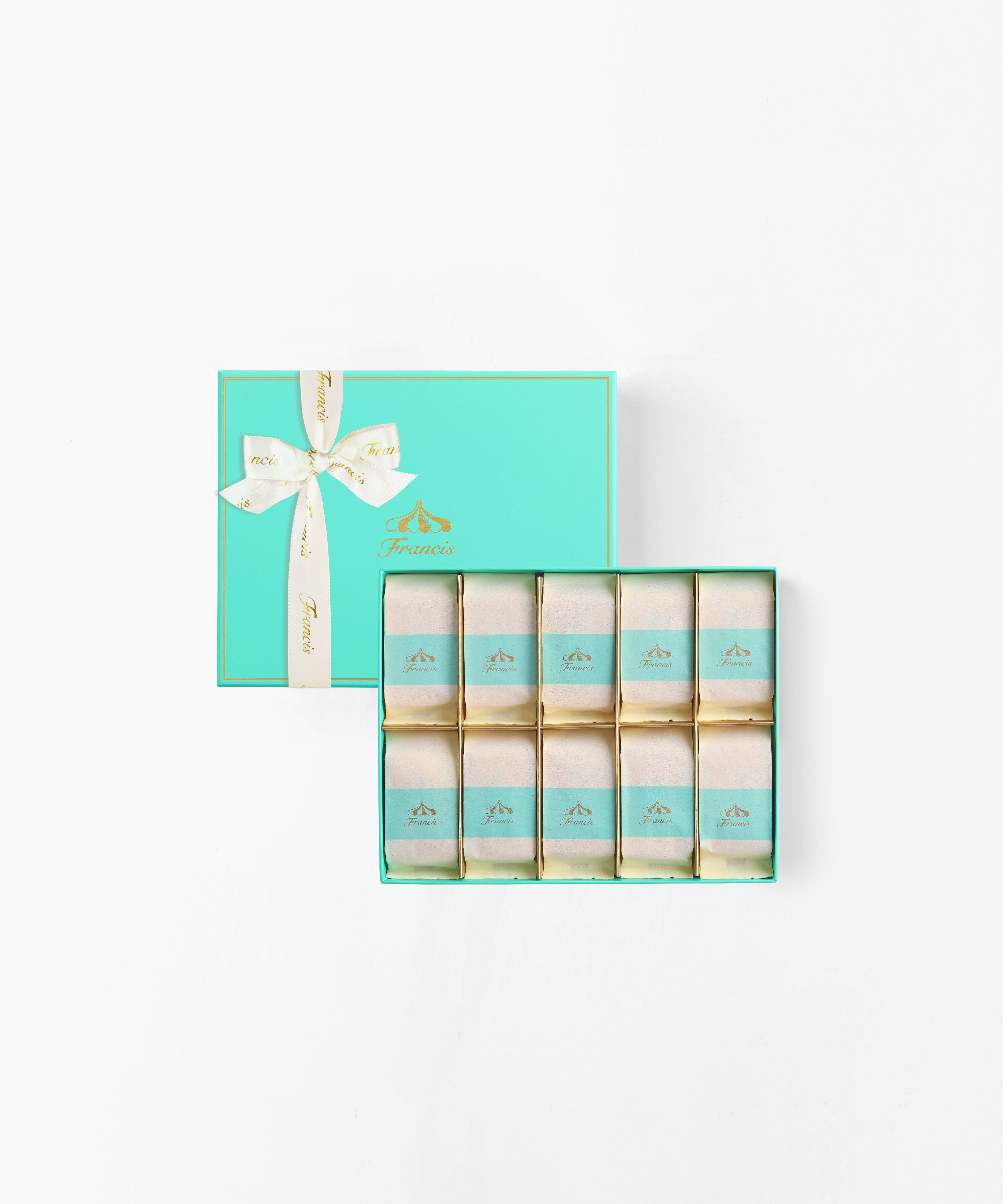 亞麻仁原味鳳梨酥10入禮盒【Francis旋轉木馬】