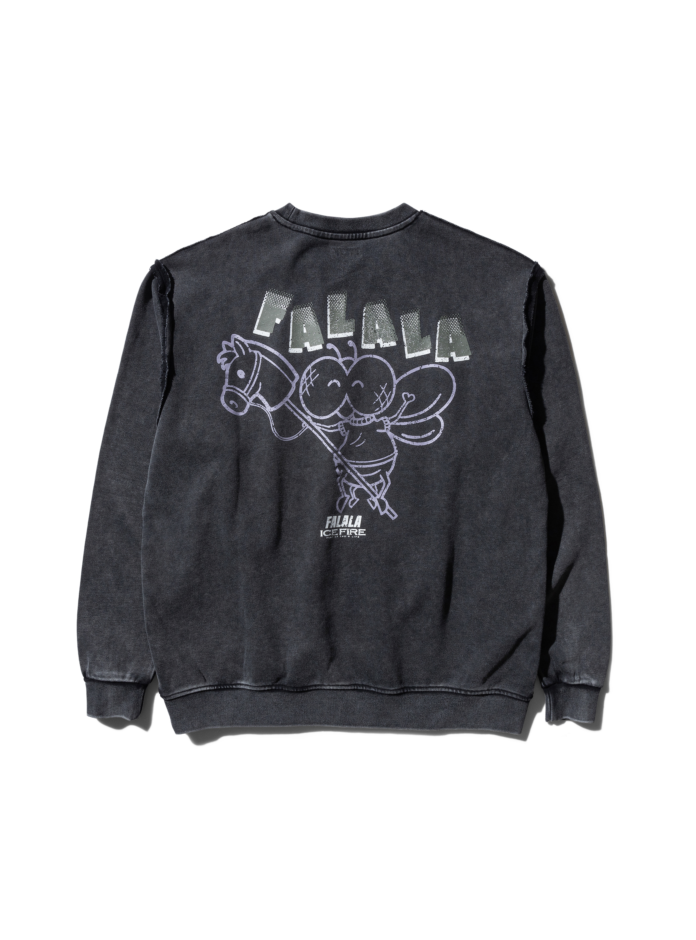 SCENE x FLY B SWEATER // BLK
