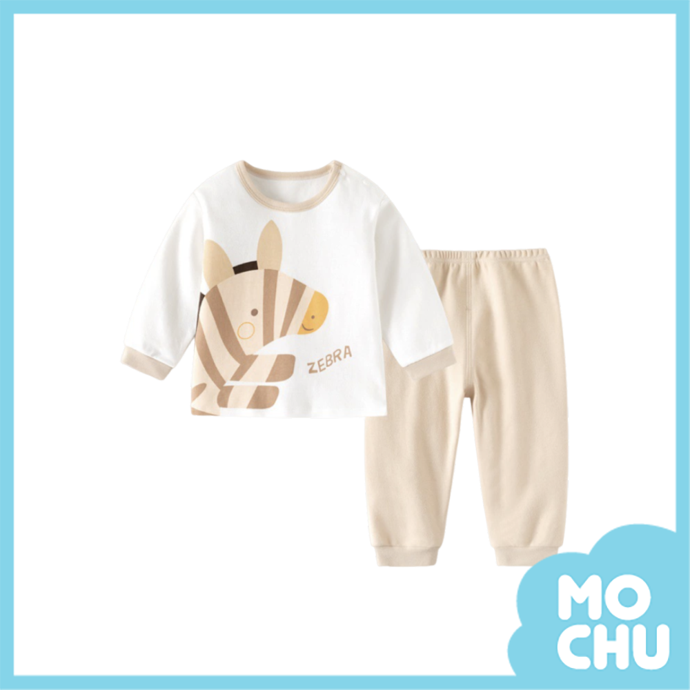 小斑馬長袖家居服套裝