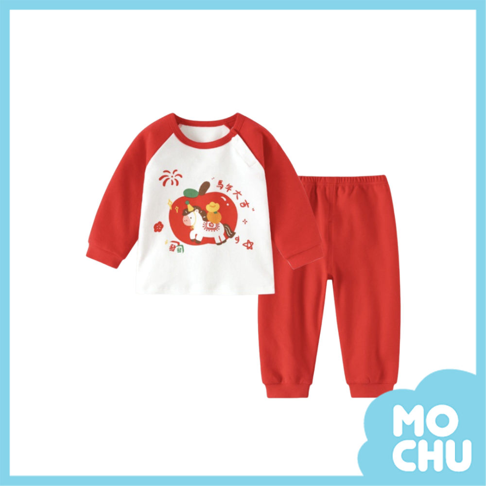 馬年大吉長袖家居服套裝