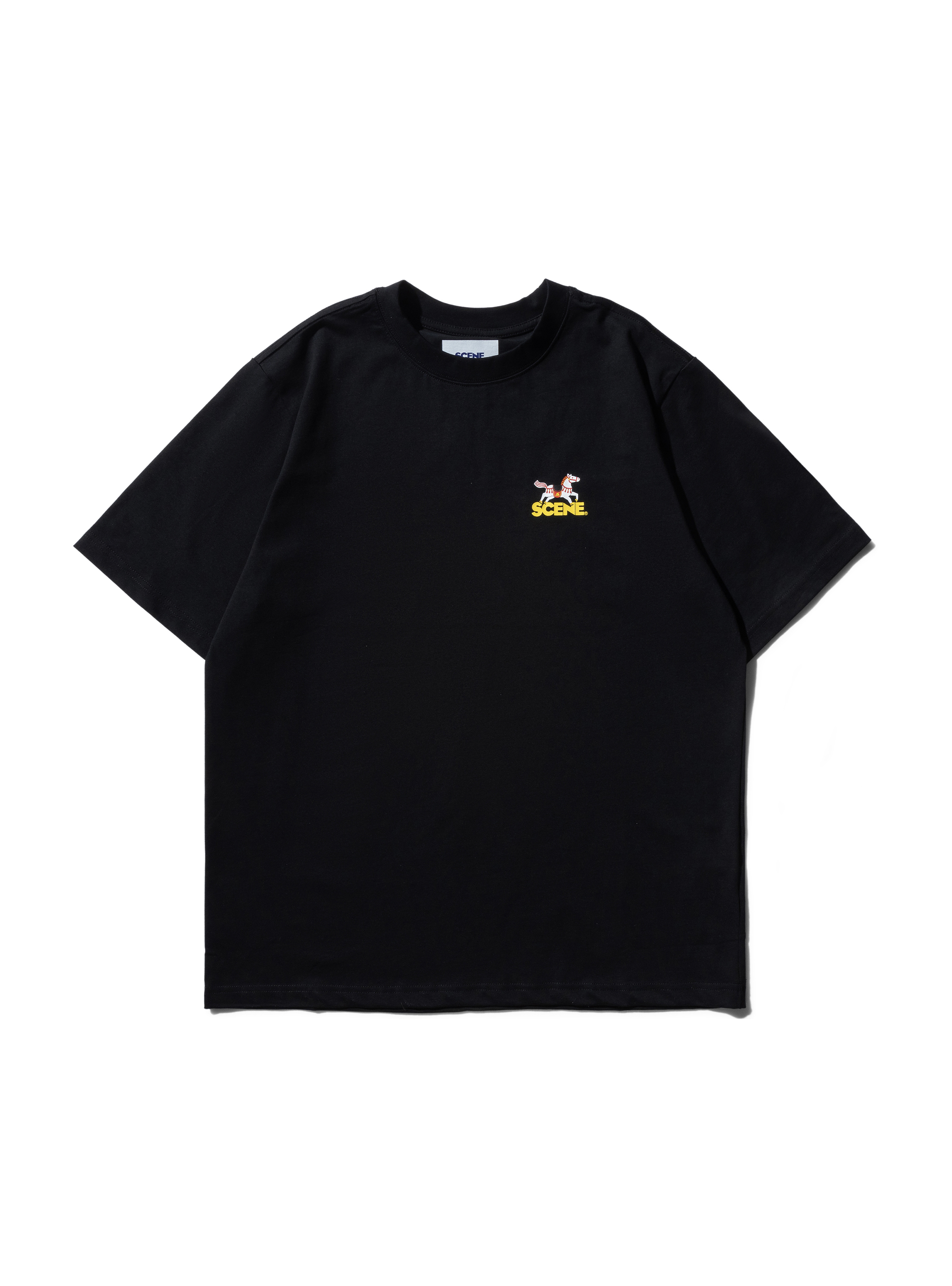 SCENE HORSE CLASSIC TEE // BLK