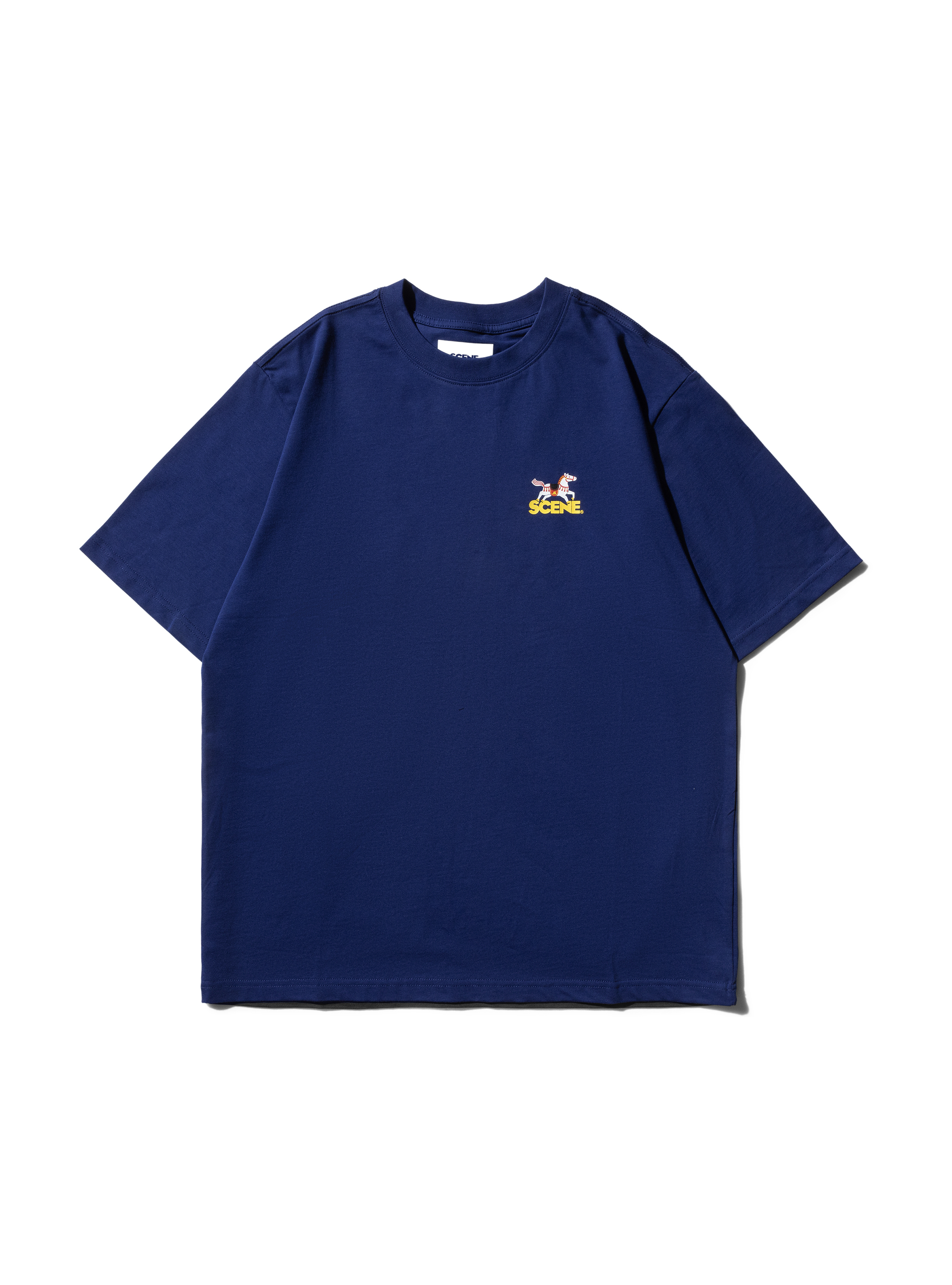SCENE HORSE CLASSIC TEE // NAVY