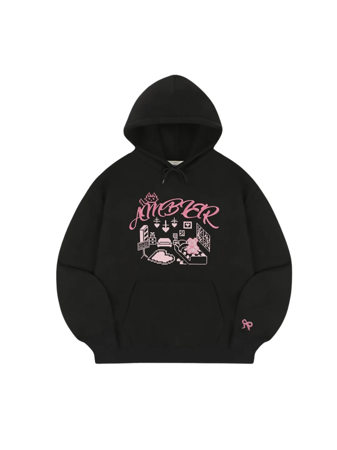 【現貨】AMBLER 小熊房間 帽T 2色 AHP1210