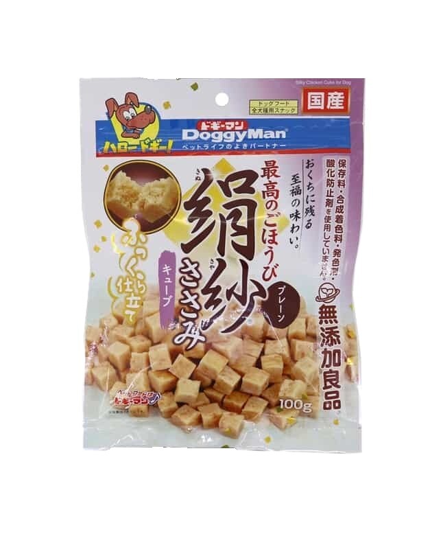 DoggyMan 絹紗系列 - 雞肉粒 100g