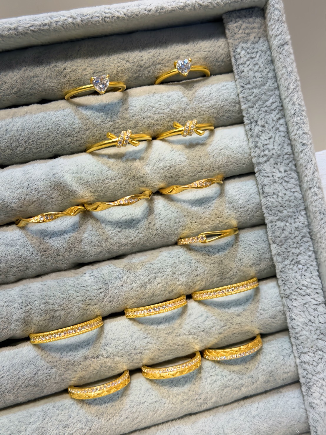 鑲鑽款系列戒指