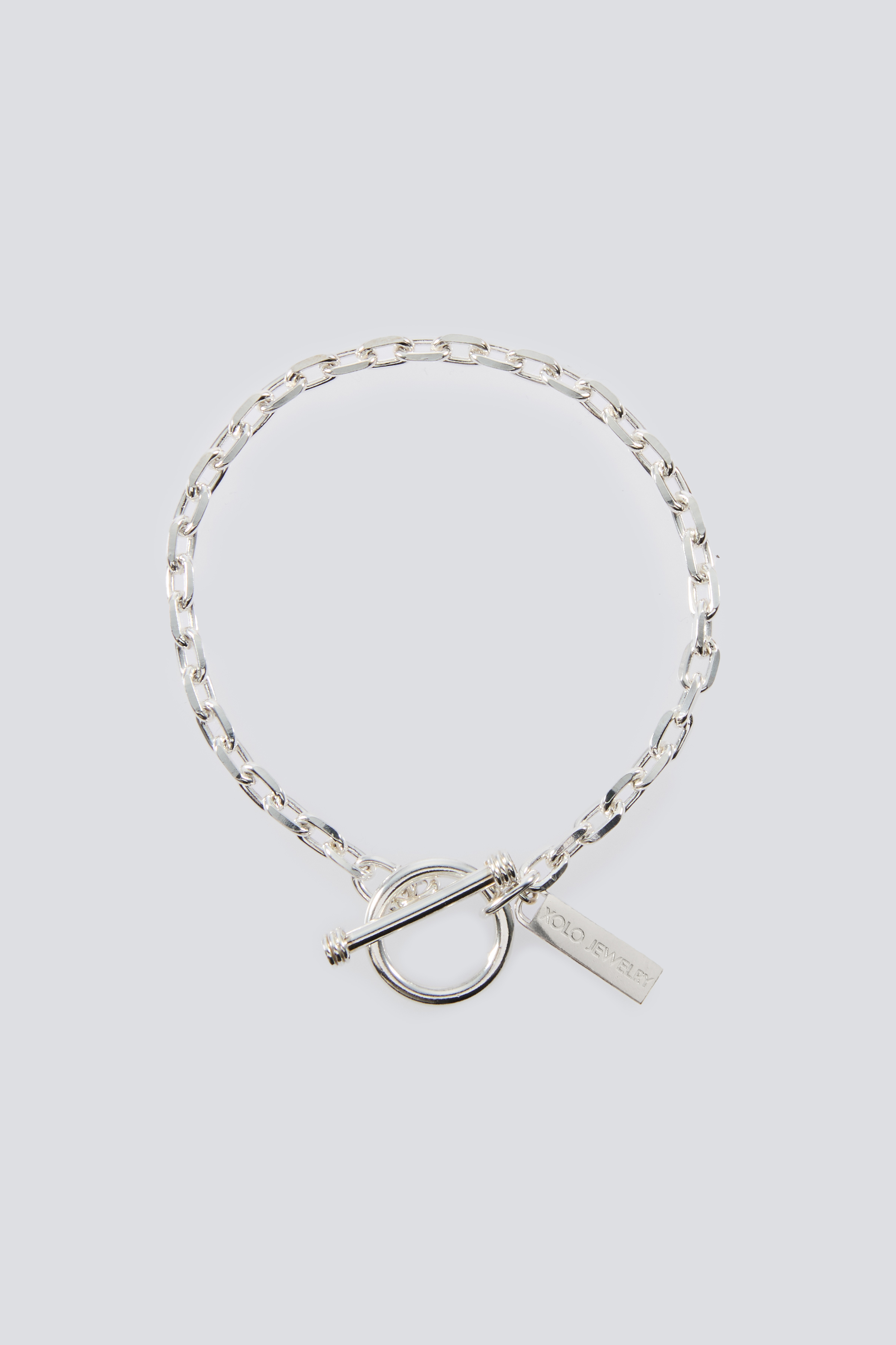 XOLO JEWELRY OVAL CUT LINK BRACELET - 4mm