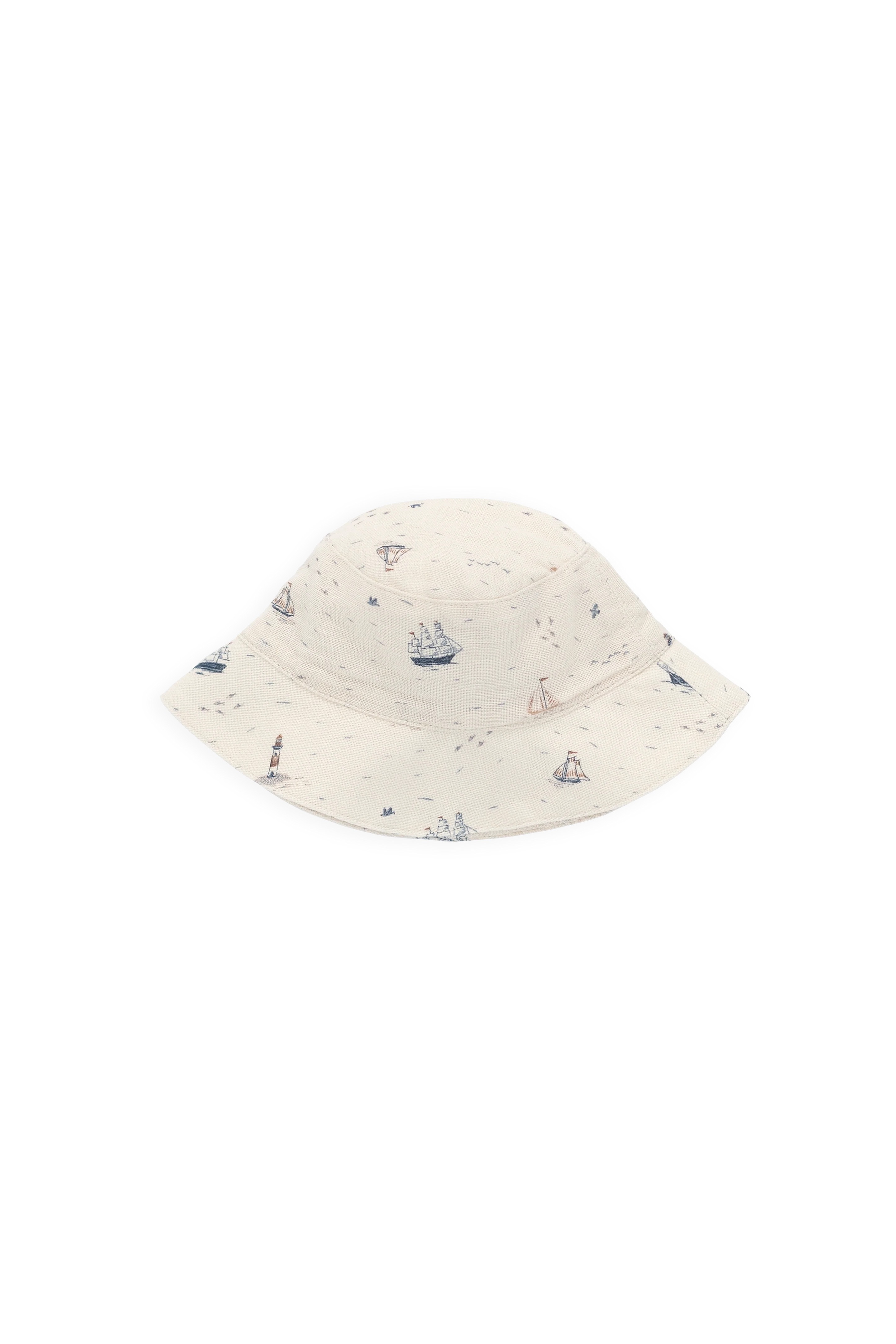 【預購】JAMIE KAY -Organic Cotton Woven Bucket Hat（Sailing Day）