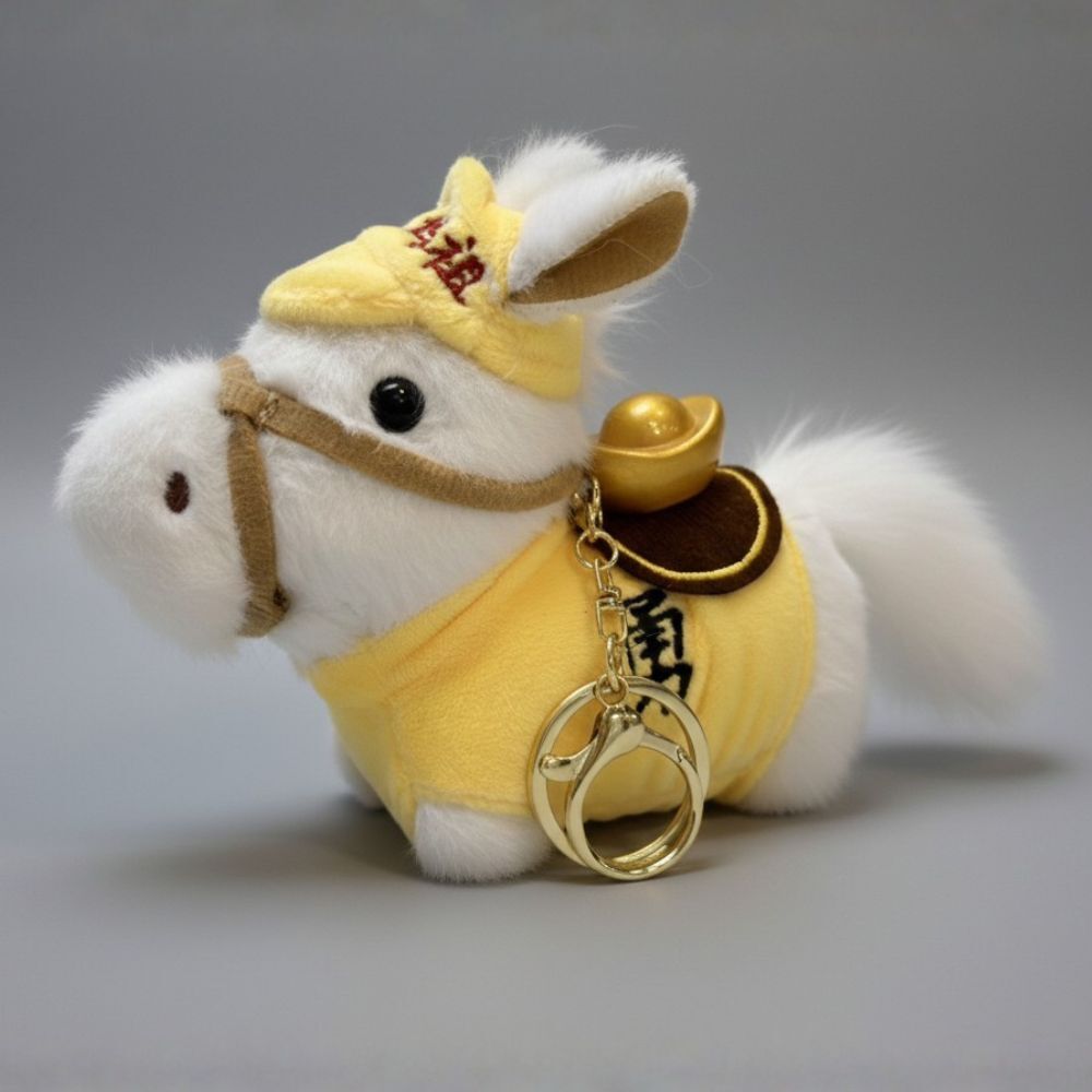 白沙屯媽祖勇士 馬年娃娃 鑰匙圈