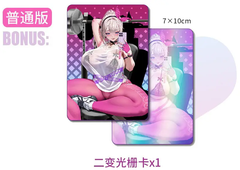 「ACG.GO」「預購」日版 WILDMELODY 1/6 今天練胸! 普通版 illustrated by Ccr絲絨(*連特典 光柵卡)