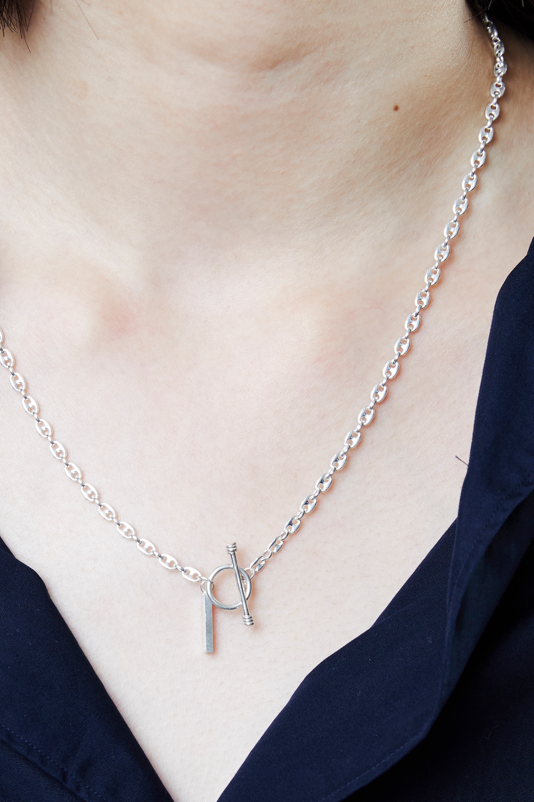 XOLO JEWELRY CAVIAR LINK NECKLACE