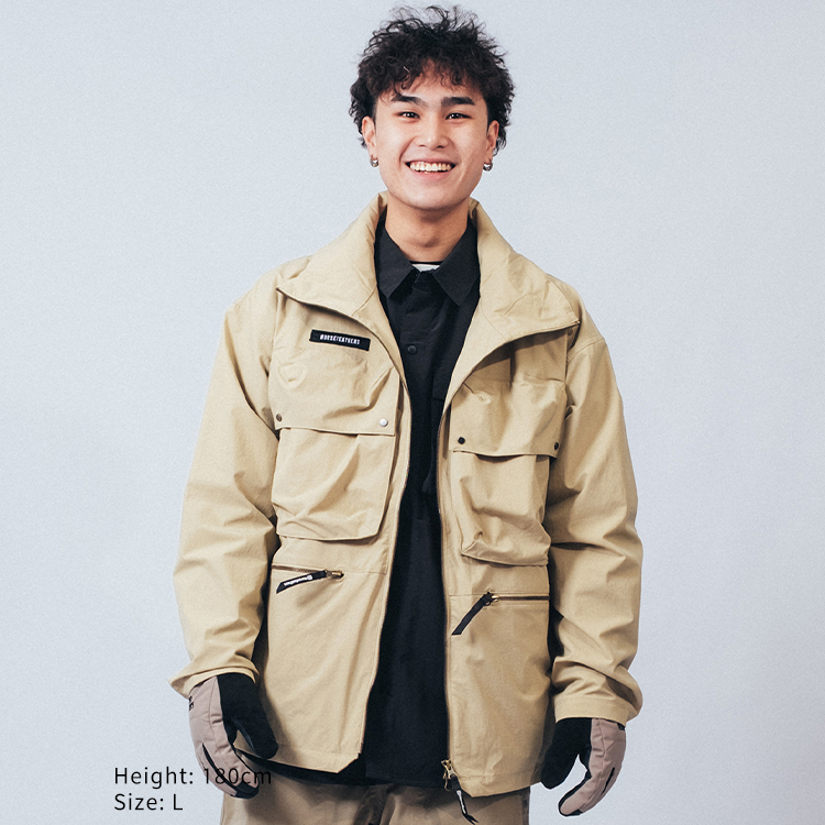 中性防潑水防風連帽外套_Coty Jacket