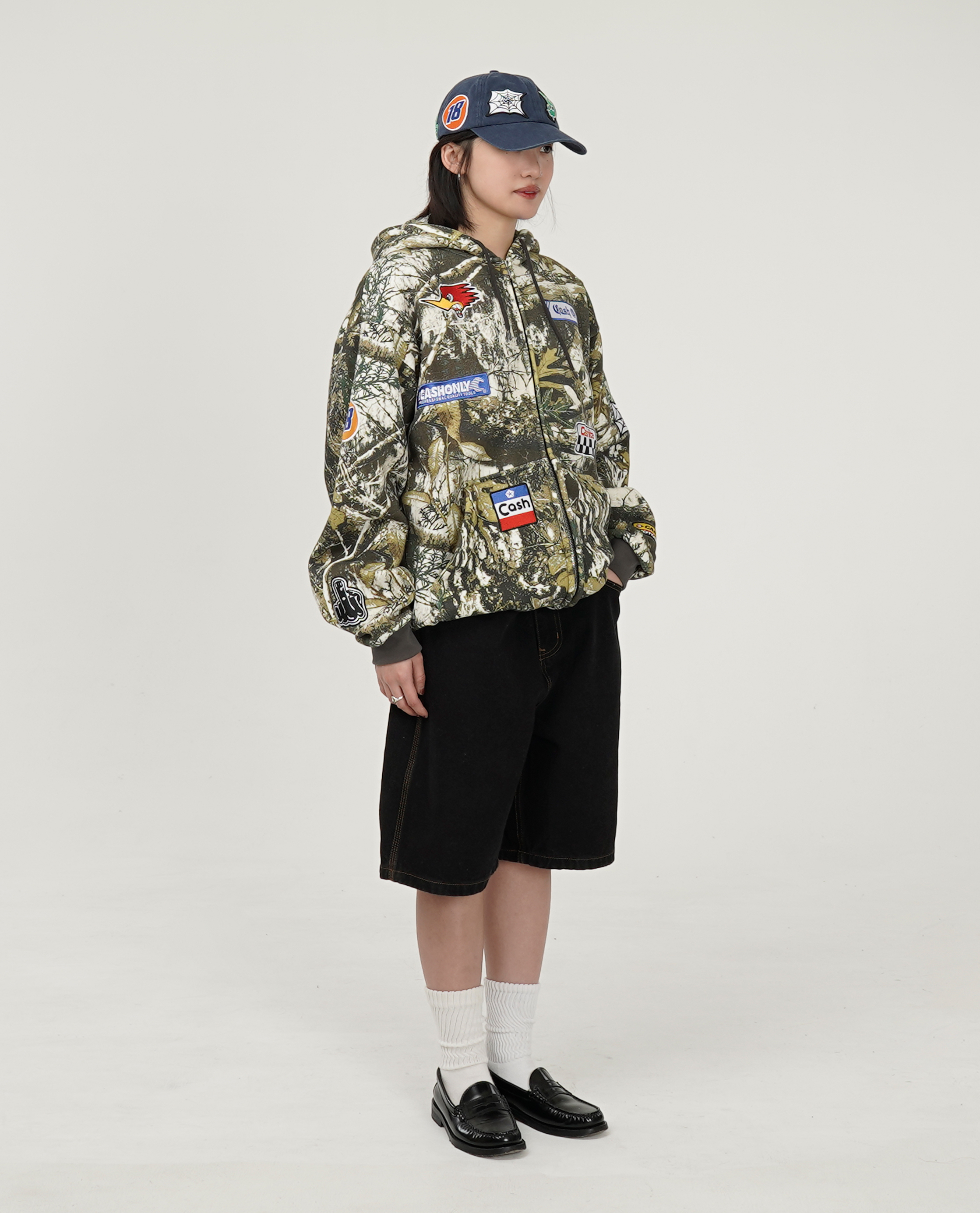 Cash Only Service Zip-Thru Hood - Drop16