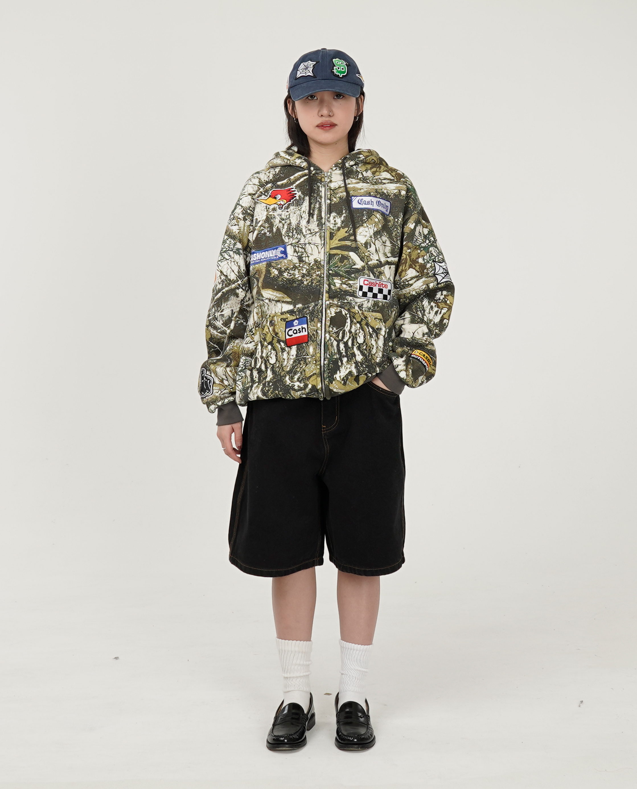 Cash Only Service Zip-Thru Hood - Drop16