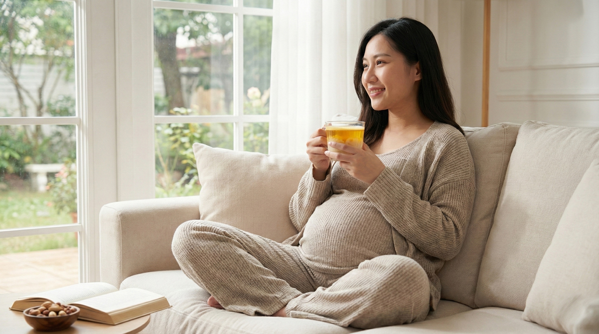 準媽咪放鬆地享用 High Tea 黃金蕎麥那堤