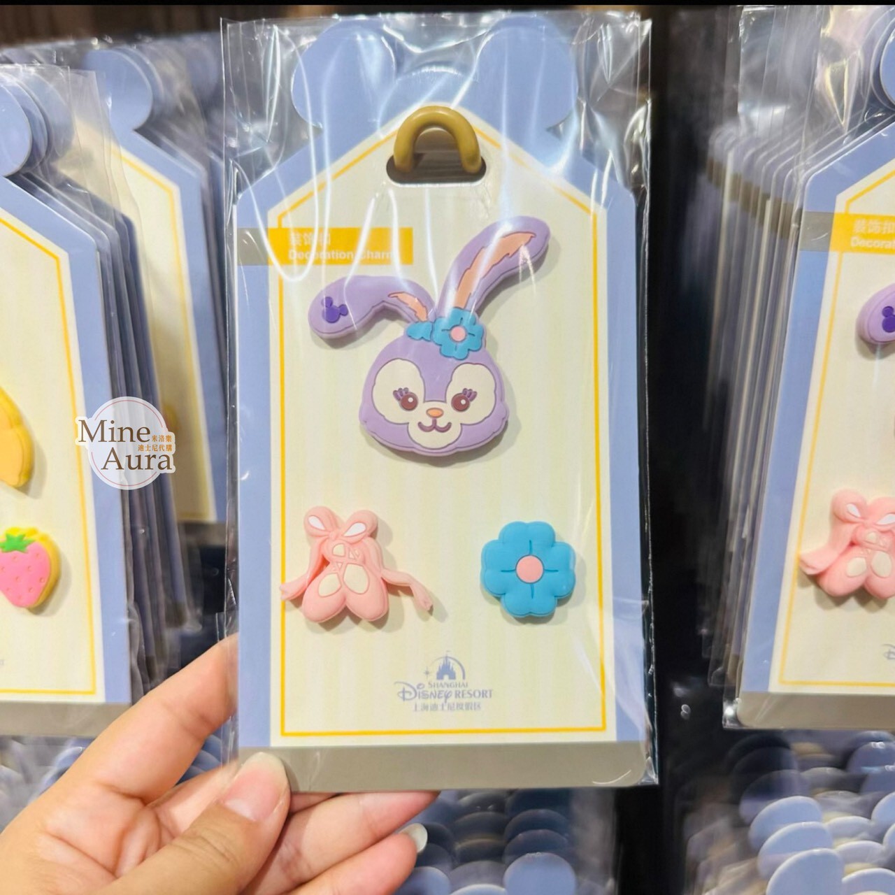 史黛拉露 星黛露 StellaLou 大頭 芭蕾舞鞋 造型 裝飾扣 -上海迪士尼樂園