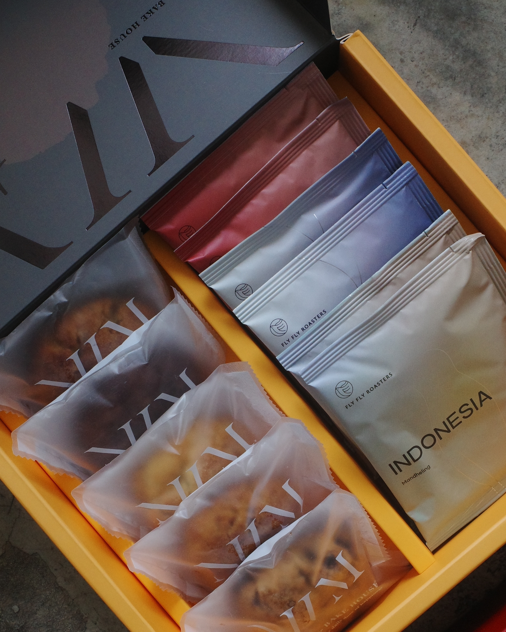 午茶套組｜5顆餅乾＋6包咖啡包禮盒