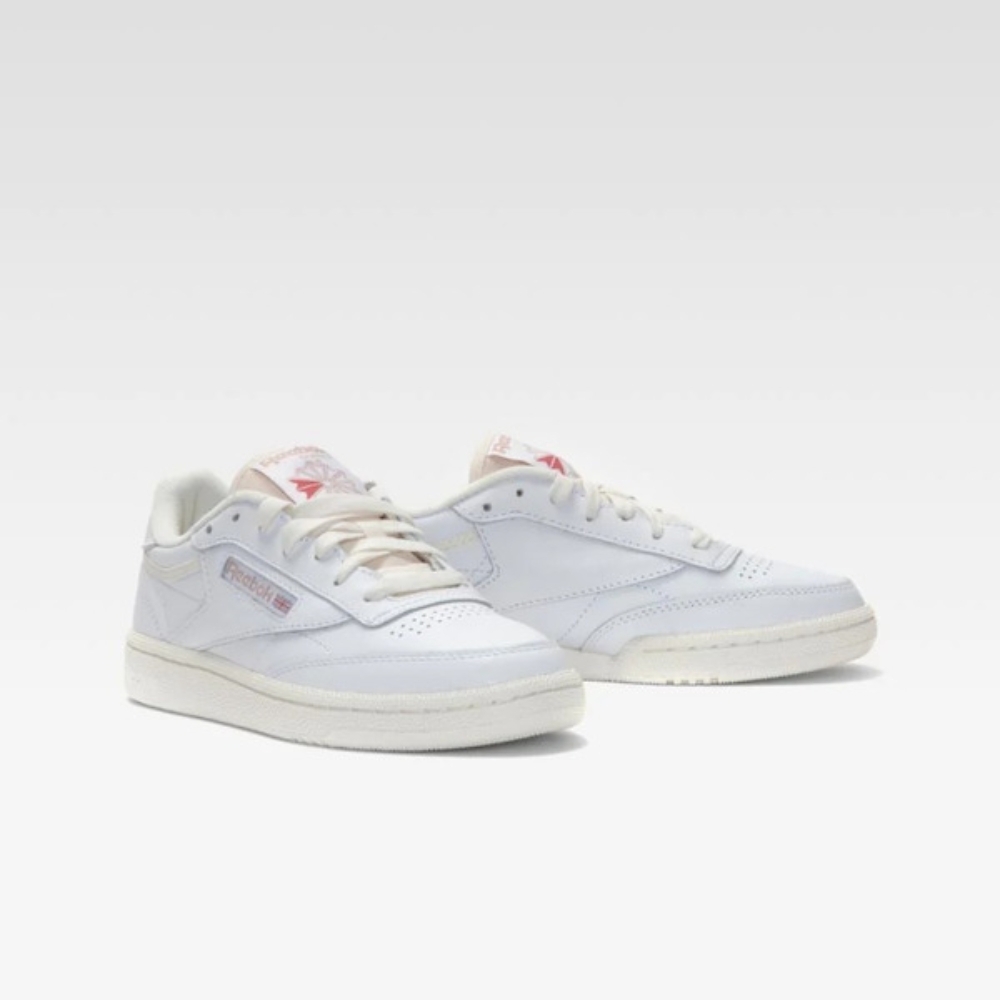 【下殺↘ $1290】Reebok 休閒鞋 Club C 85 白粉 復古 網球鞋 女 100074234