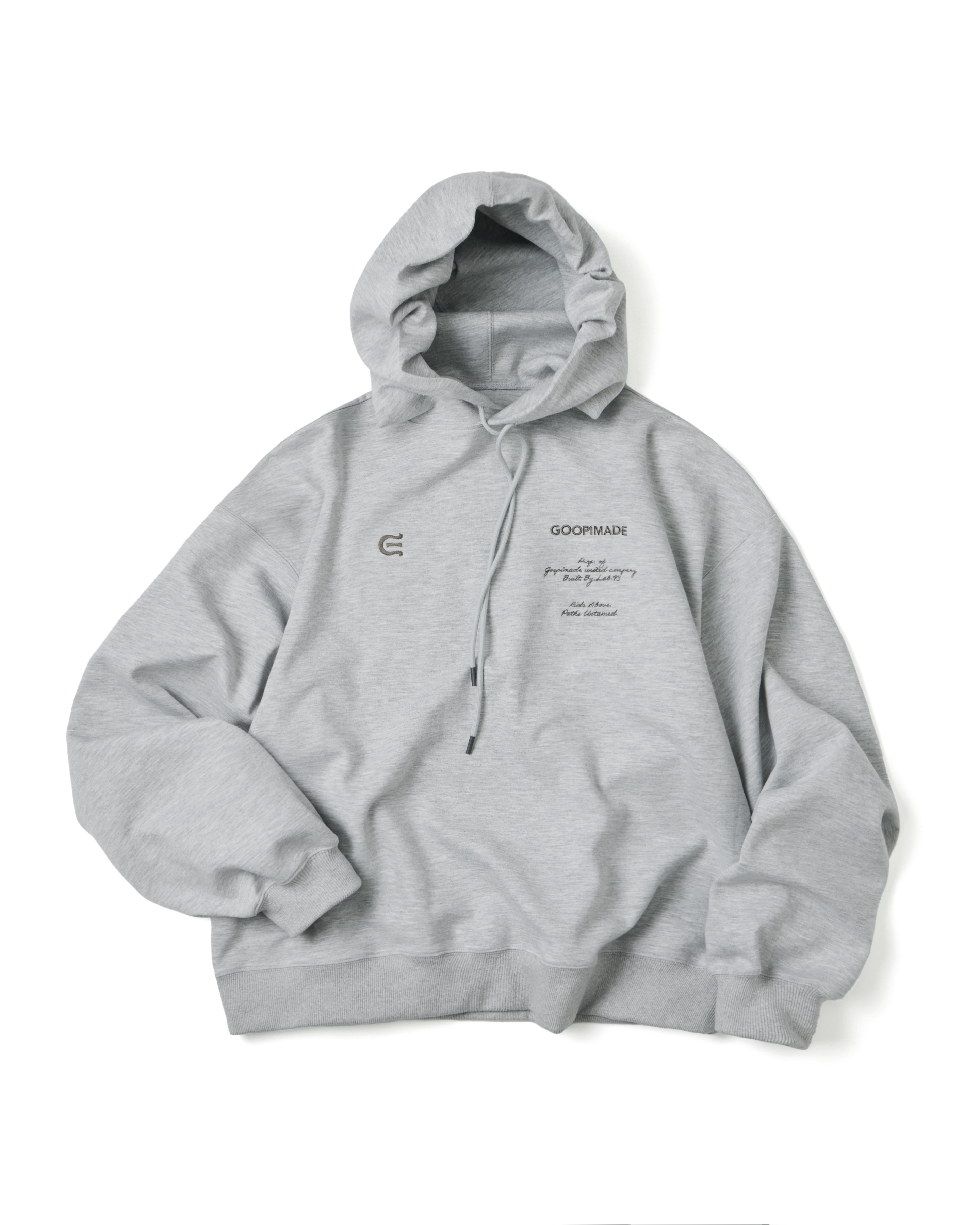 GOOPiMADE Lunar NY - “Pegasus” NY Hoodie - Gray
