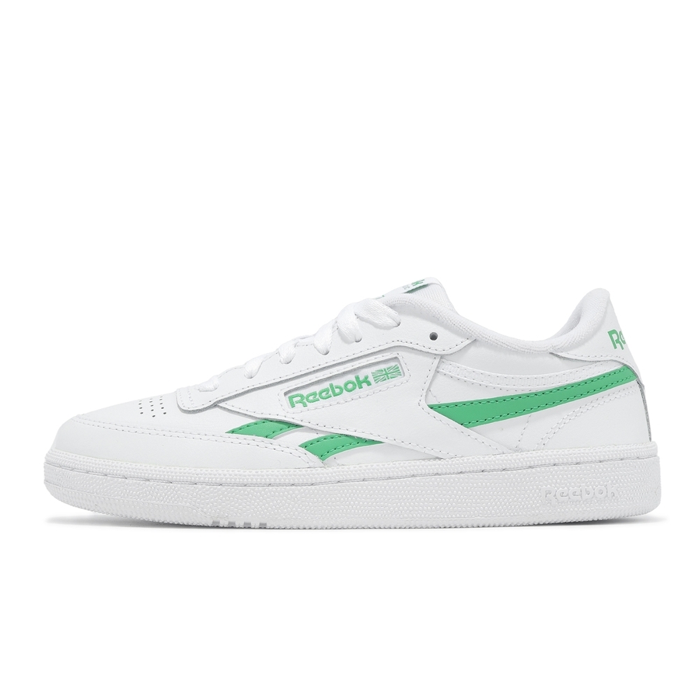 【下殺↘ $990】Reebok 網球鞋 CLUB C REVENGE  白綠 女 100074245