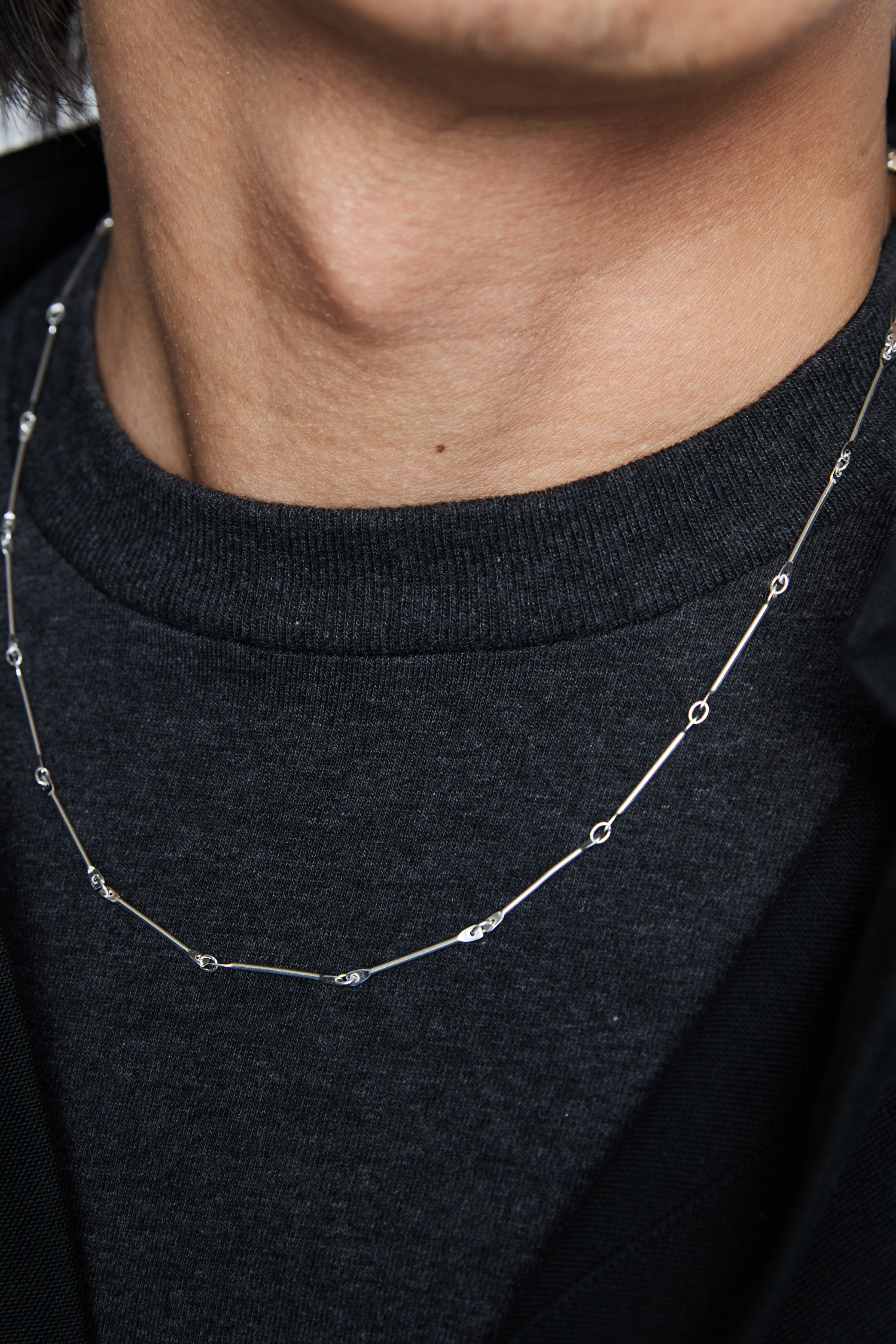 XOLO JEWELRY TINY BONES LINK NECKLACE