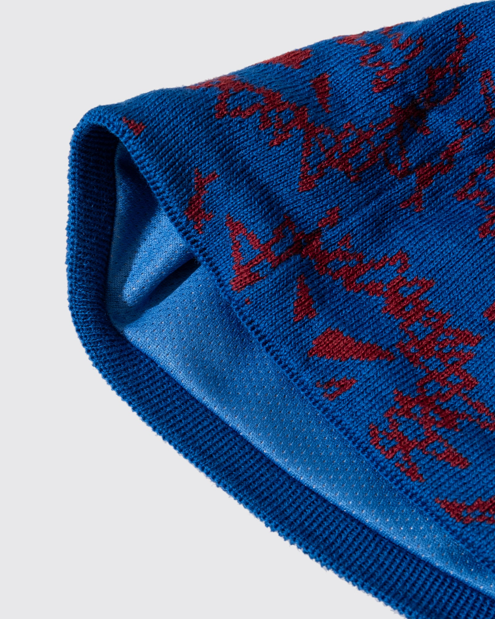 Demarcolab｜Just say no CMX beanie ''Blue''