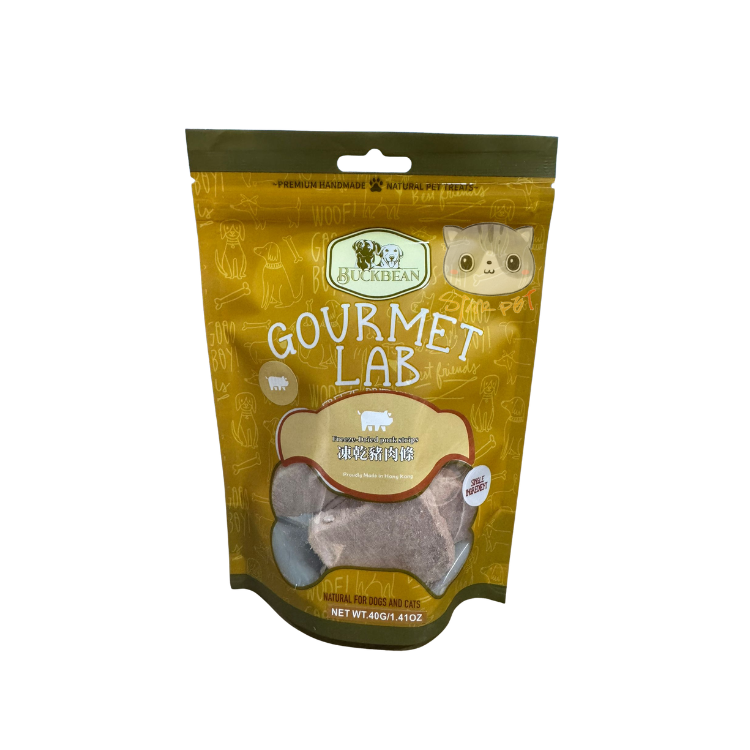 BuckBean 凍乾豬肉條 40g (貓狗適用)