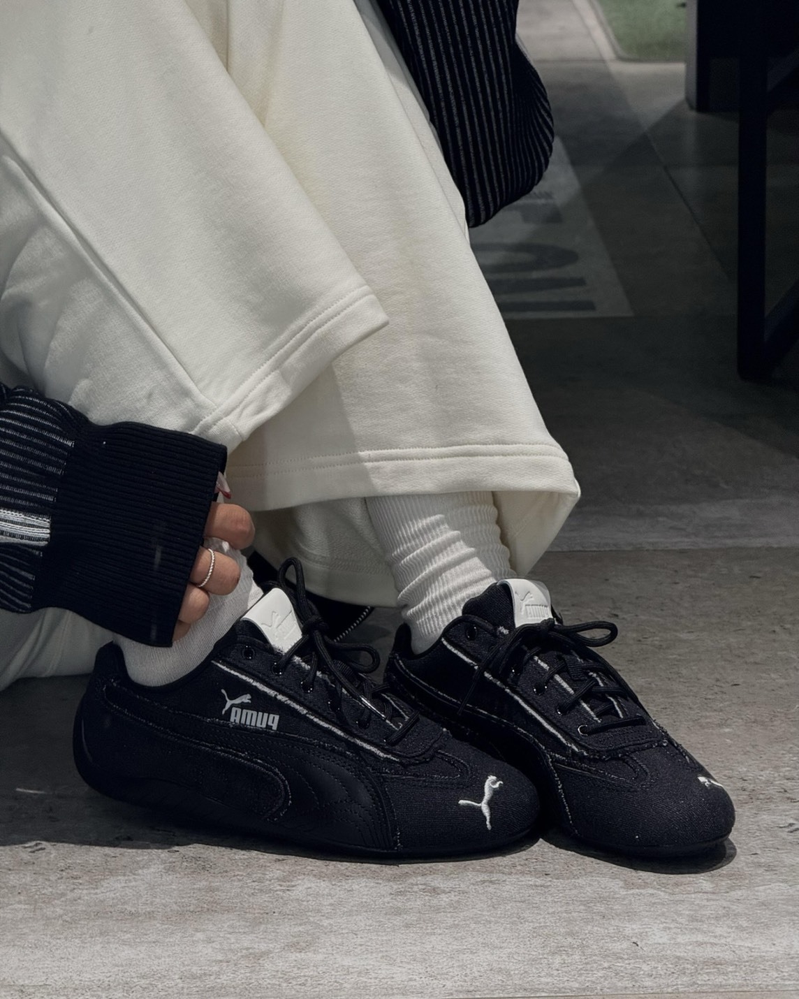 【預購】PUMA SPEEDCAT CRAFTED DENIM 黑色 40711001