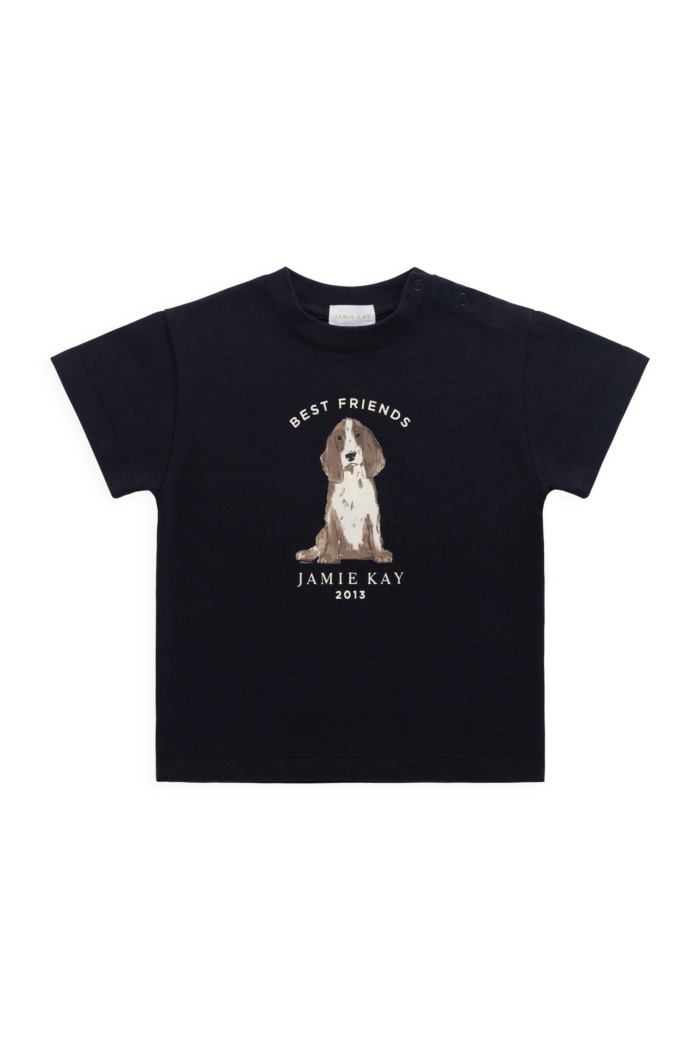 【預購】JAMIE KAY -Organic Cotton Bjorn Tee（Dark Navy Best Friends）