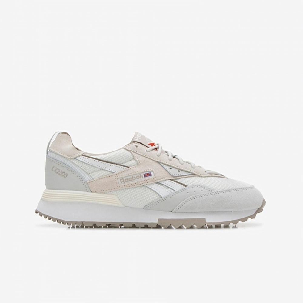 【下殺↘ $1290】Reebok 慢跑鞋  LX2200 緩震 米白灰 男 100074416