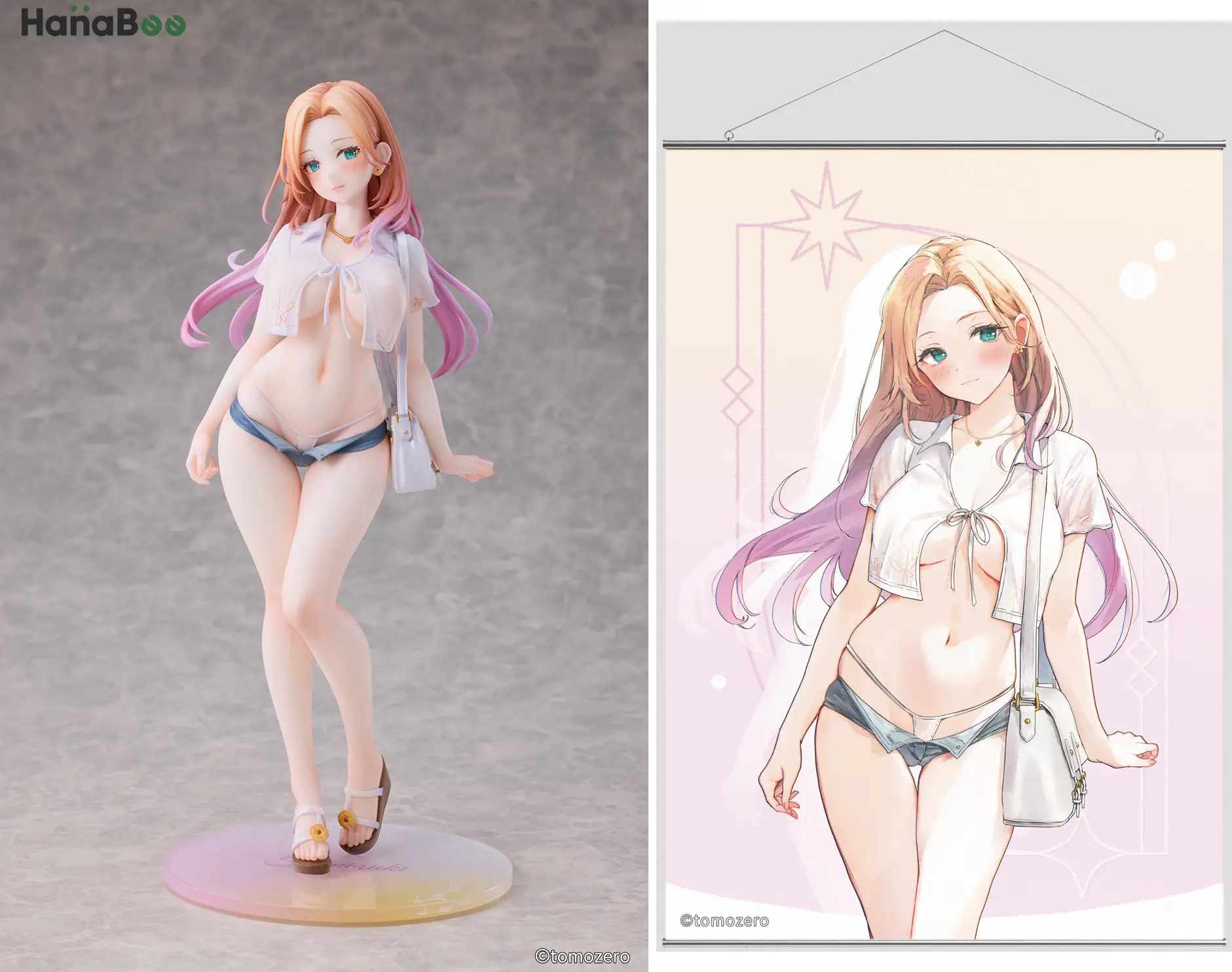 「ACG.GO」「預購」日版 MAGI ARTS 夏之戀曲 文月花陽 豪華版 1/6 Scale Figure illustrated byトモゼロ(連特典 角色徽章&原畫掛畫)