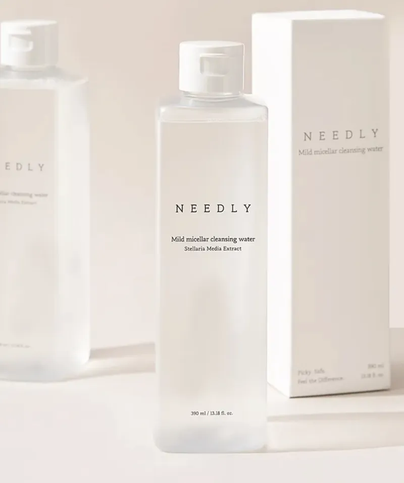 現 貨丨NEEDLY 清爽配方温和型微孔潔面卸妝水 390mL