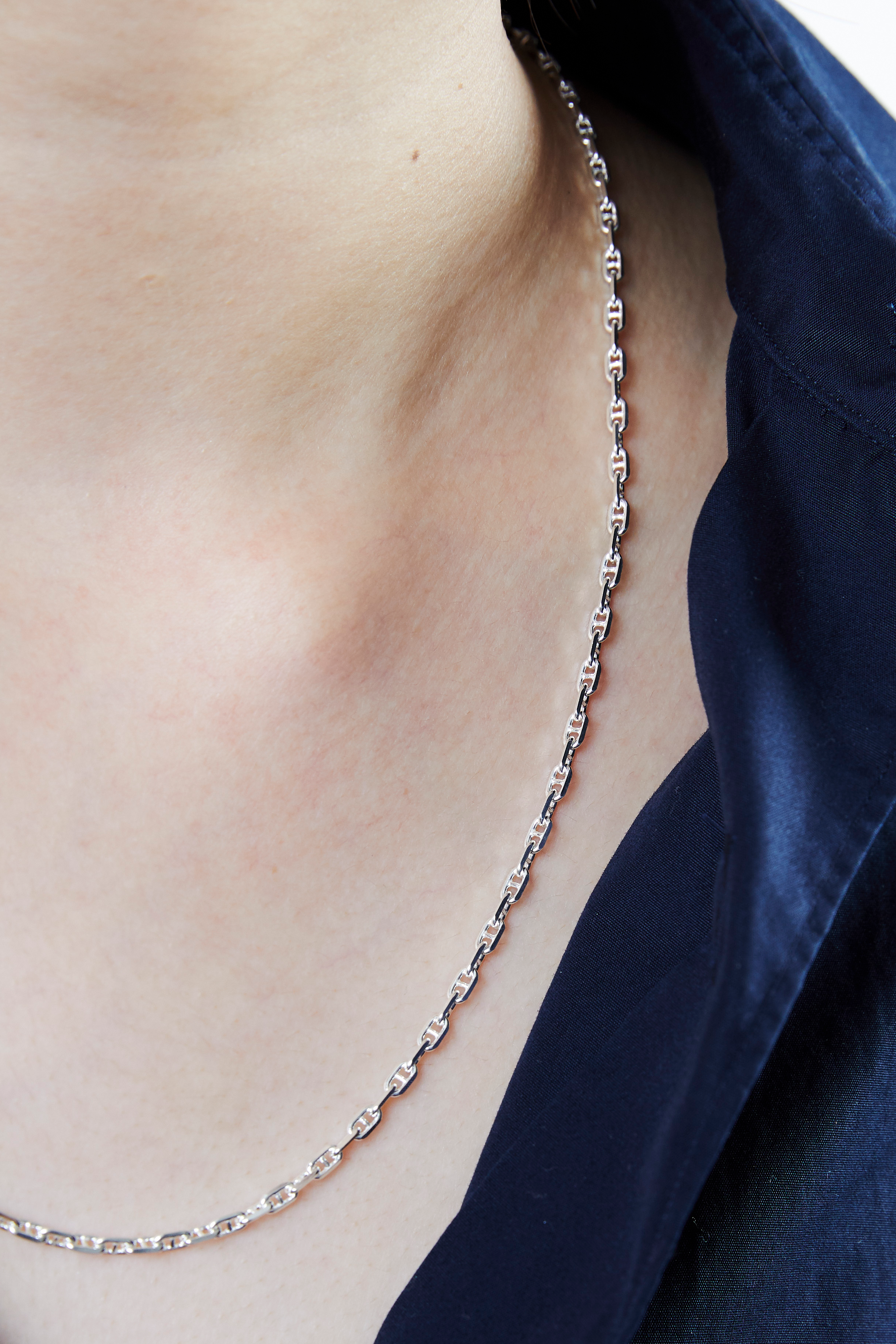 XOLO JEWELRY SOLID ANCHOR LINK NECKLACE