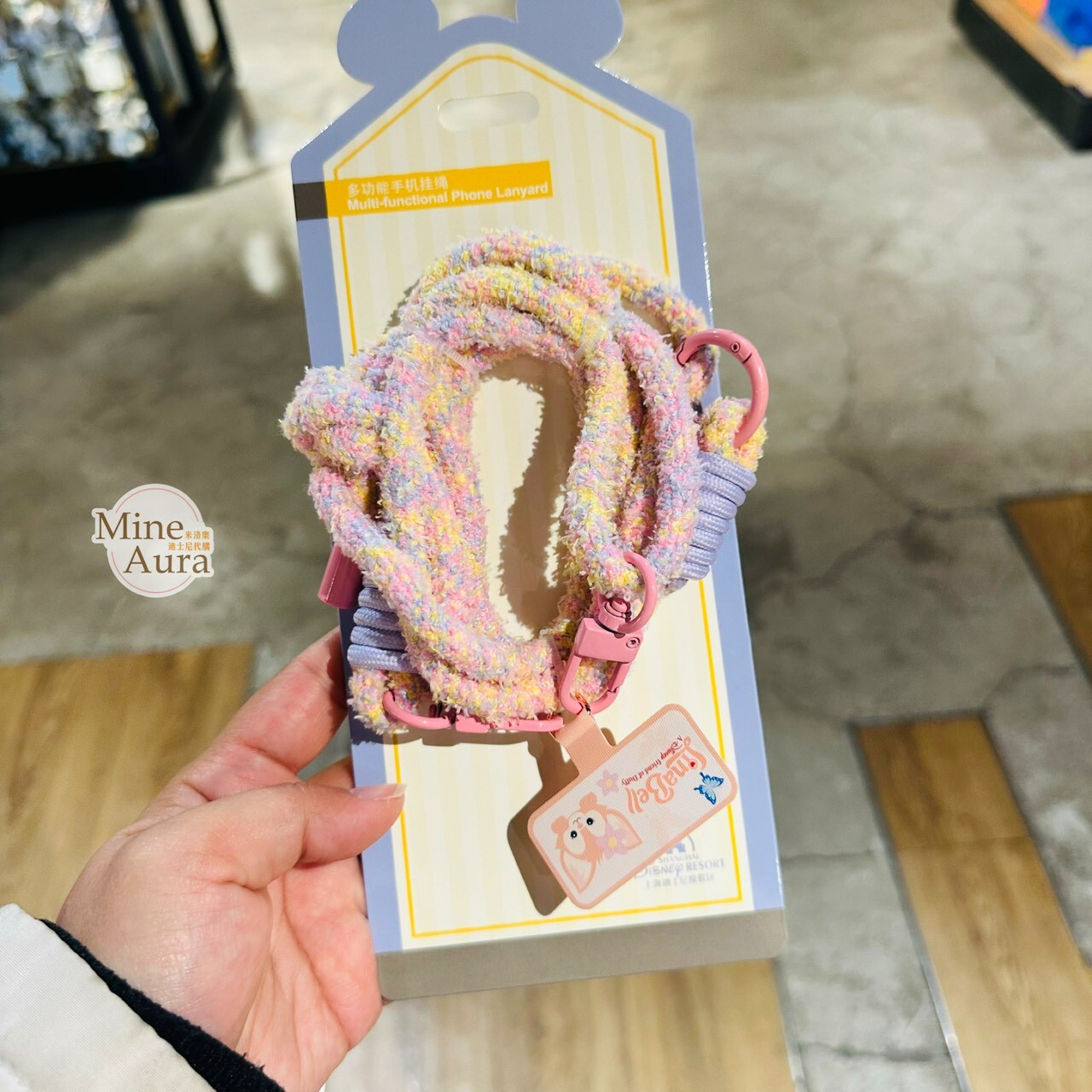 玲娜貝兒 Lina bell 多功能 手機掛繩 3C用品 -上海迪士尼樂園