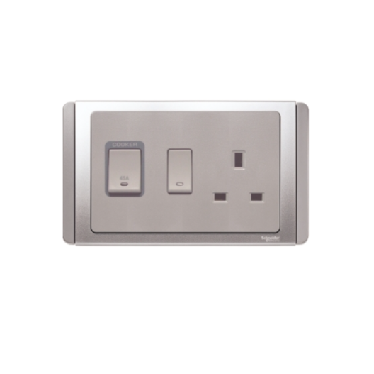 NEO都會(E3000)45A雙極開關掣及13A有燈有制插座