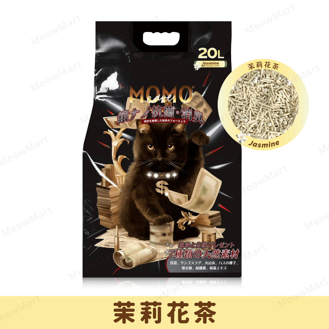 MOMOcare 生態七重奏火山灰納米豌豆砂 20L