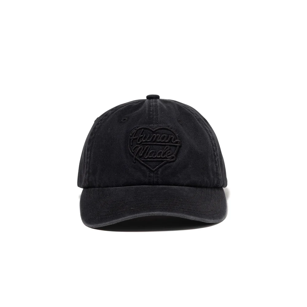 Human Made 6Panel Twill Cap - Black | HM31GD021