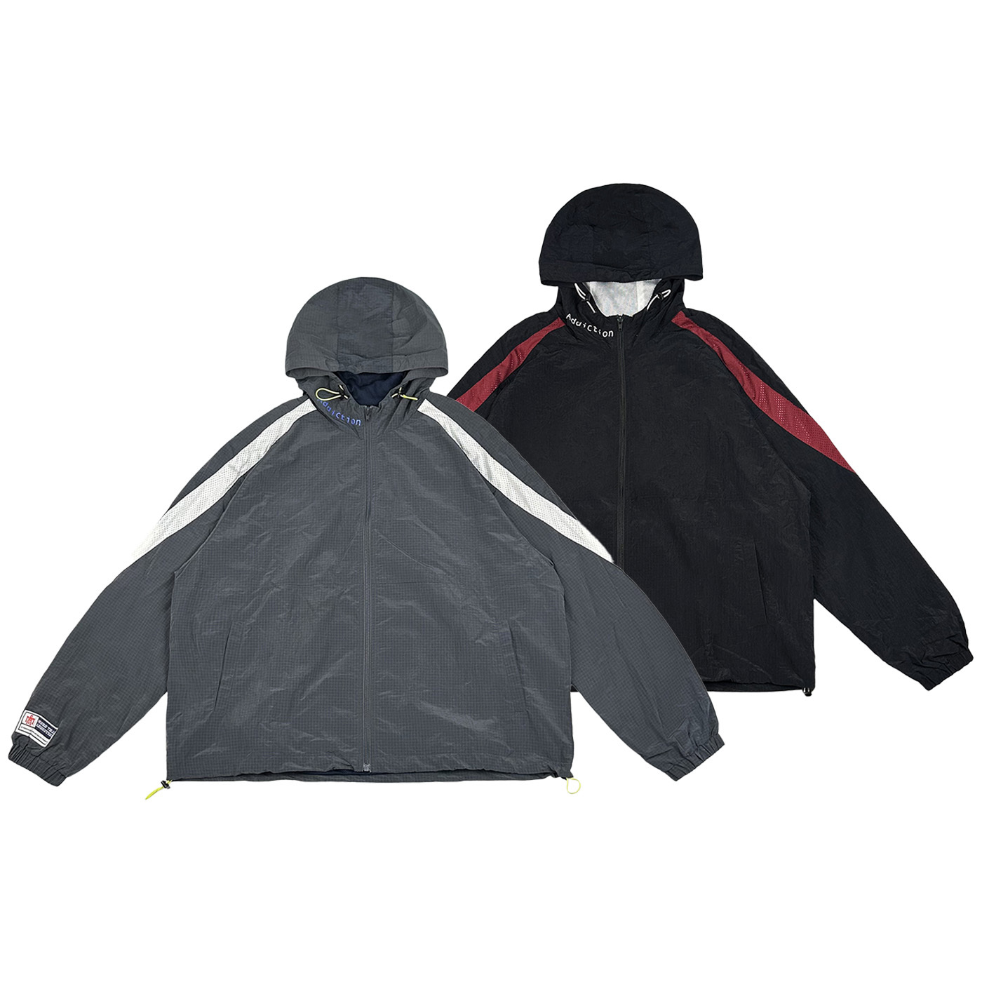 MTA HARDSHELL PARKA 黑色 灰色 抗撕裂 硬殼 派克 外套【M25AWNJ01】