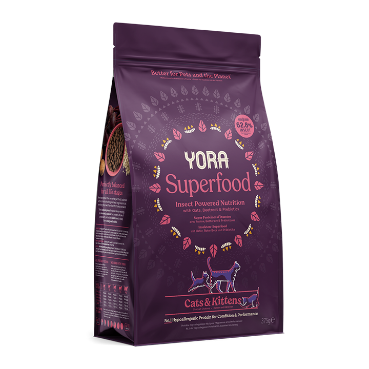 YORA Support Insect Protein for Cats & Kittens 3.75kg
