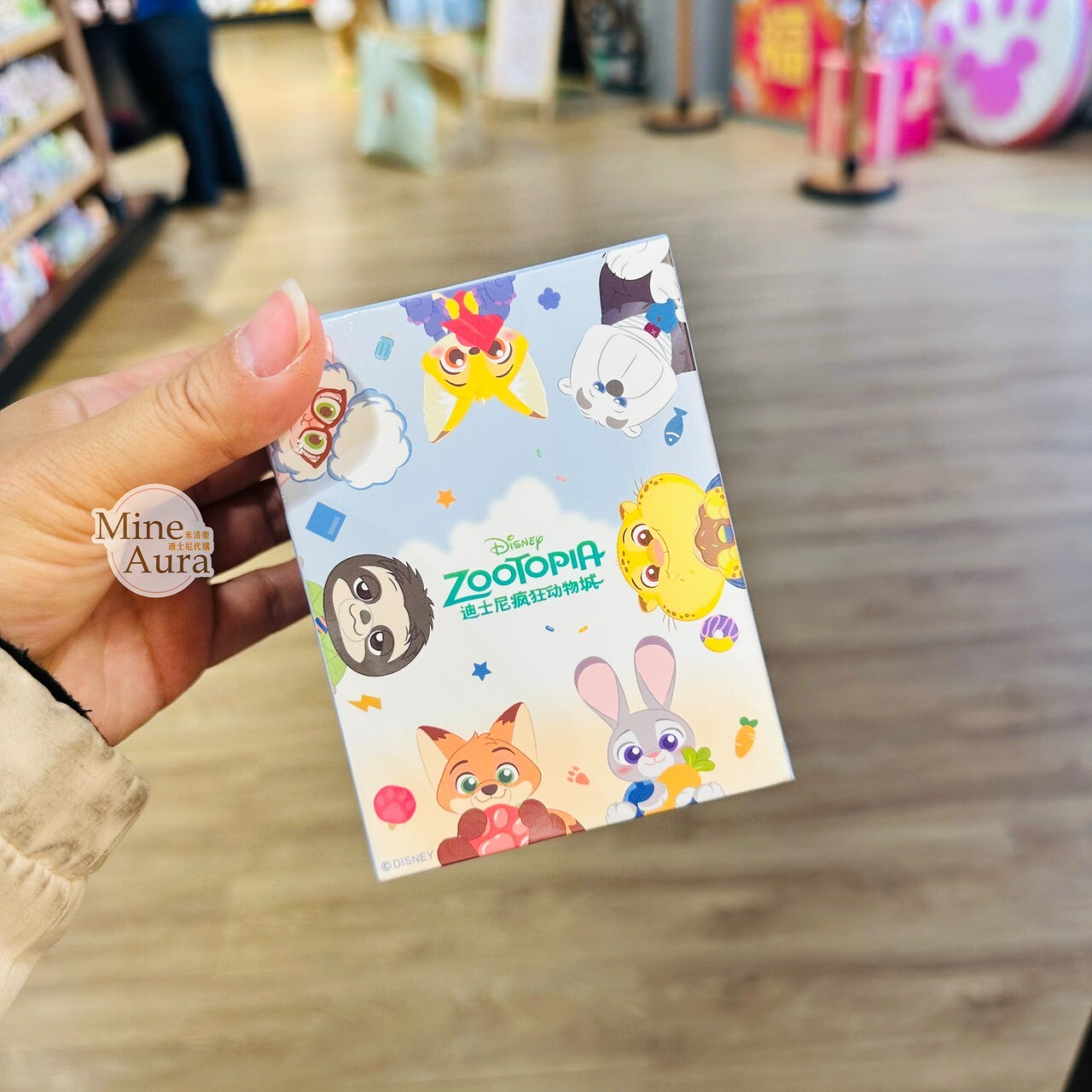 動物方城市 Zootopia 經典角色 立體造型 印章 盲選盒 盲盒 -上海迪士尼樂園