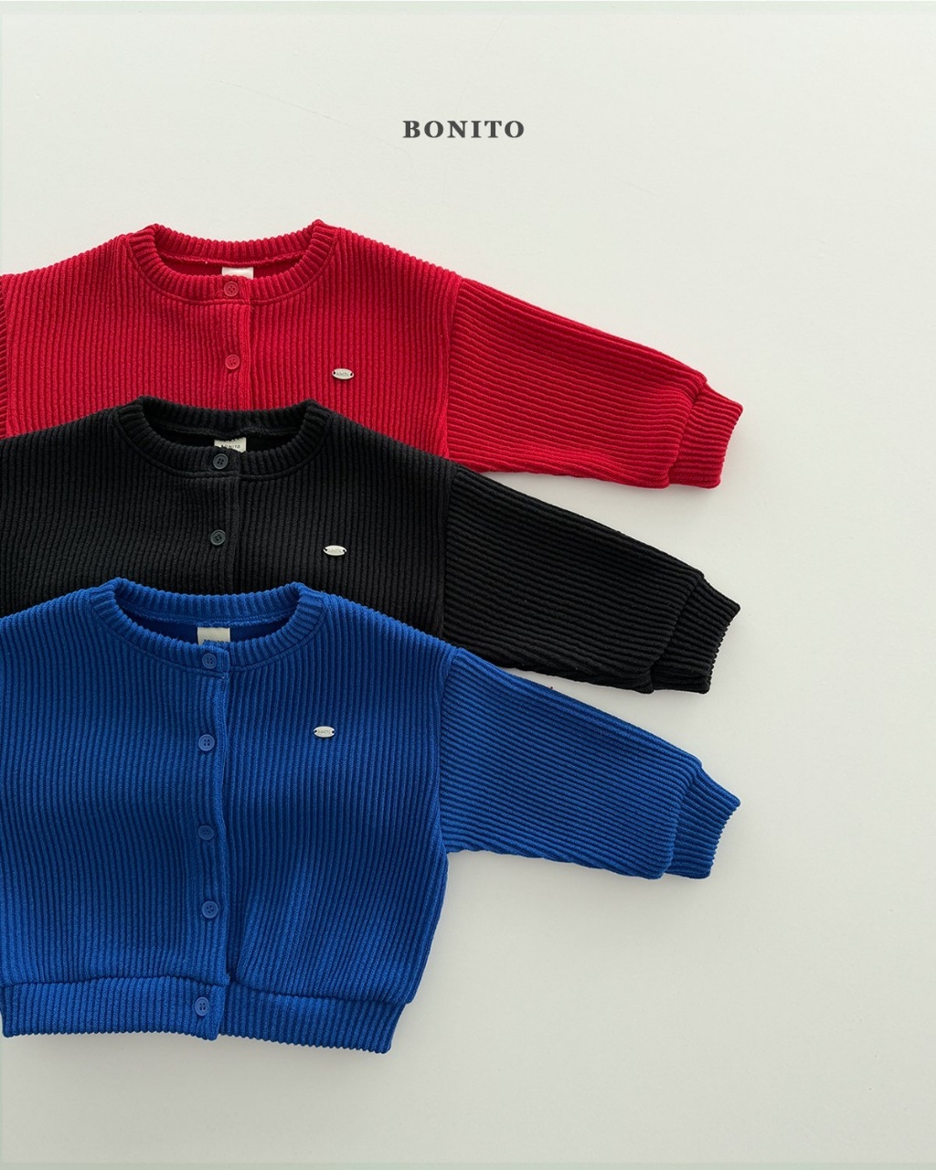 韓國🇰🇷BONITO柔軟針織開襟外套(12m-XL/JS-JM)