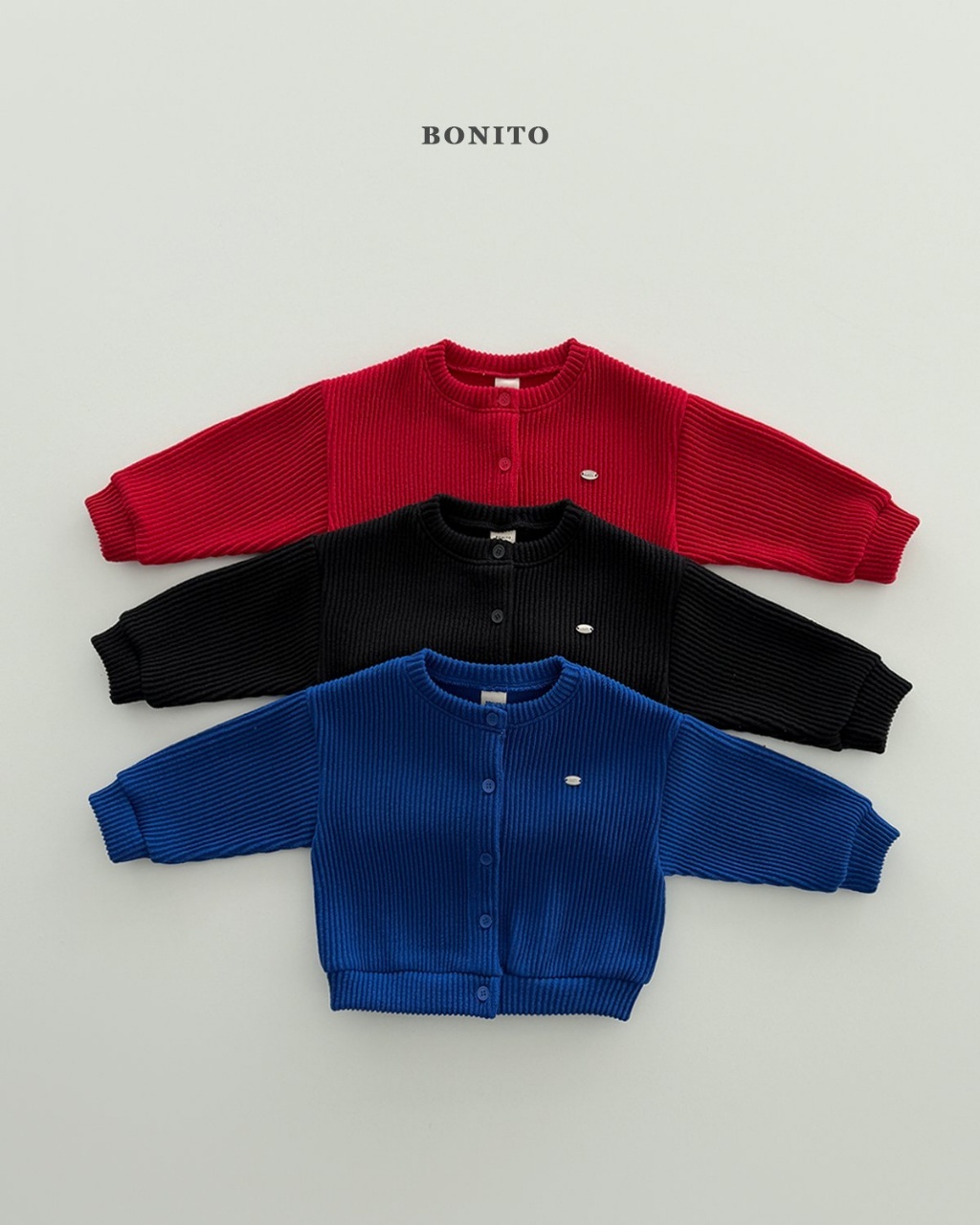 韓國🇰🇷BONITO柔軟針織開襟外套(12m-XL/JS-JM)