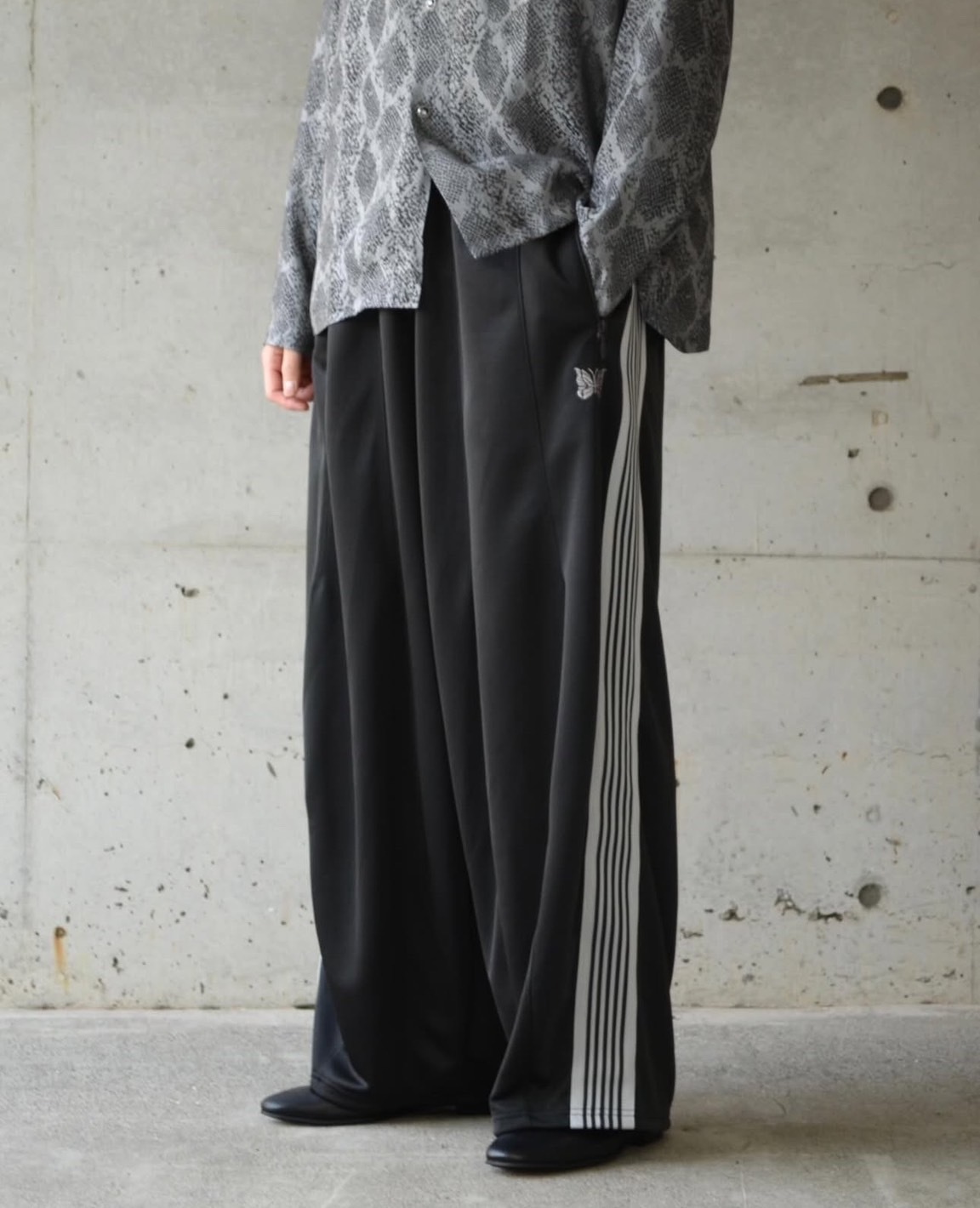 Needles H.D. Track Pant 26s/s 別注 寬版長褲