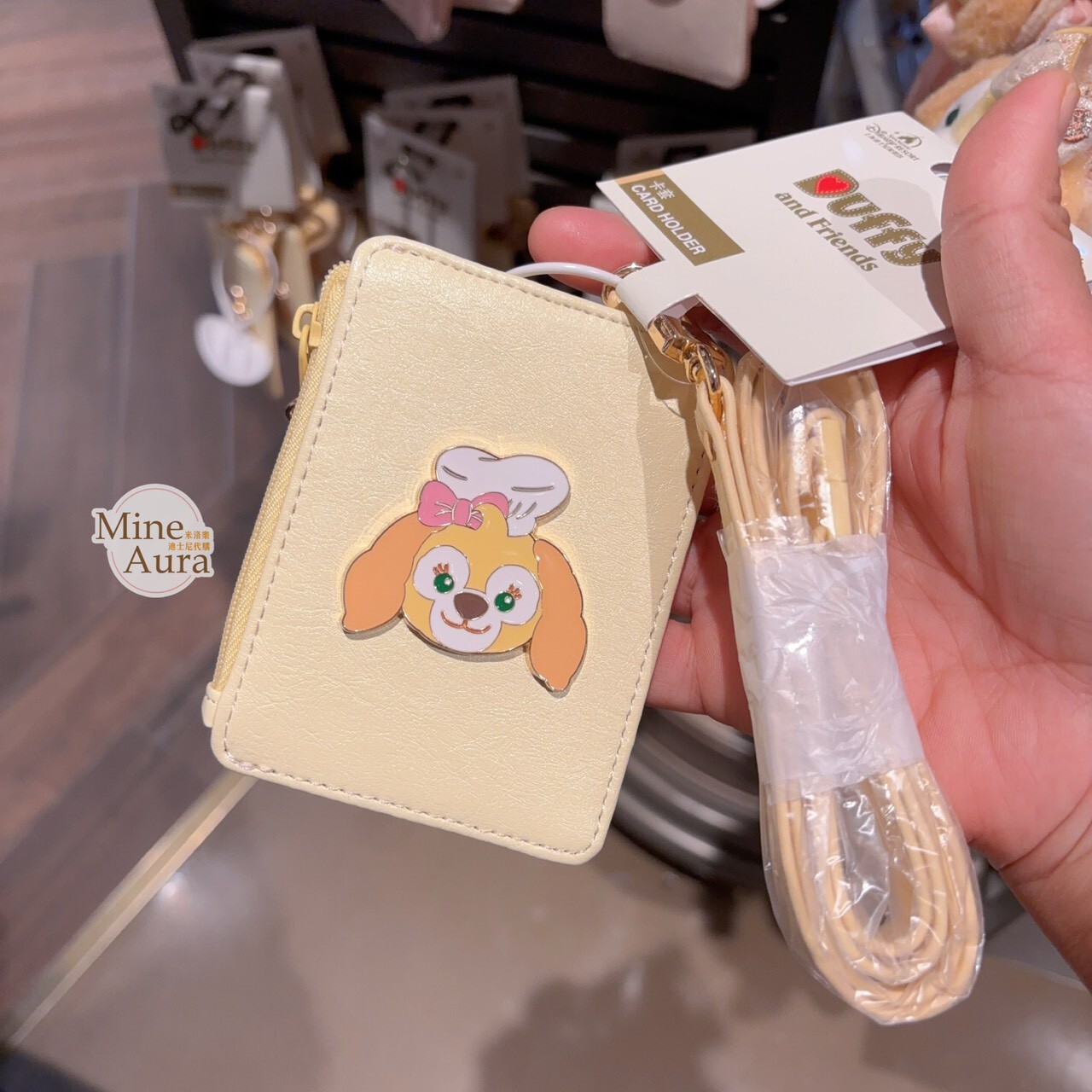 潮流色系列 可琦安 餅乾 CookieAnn 掛繩 票卡夾 票卡包 -上海迪士尼樂園