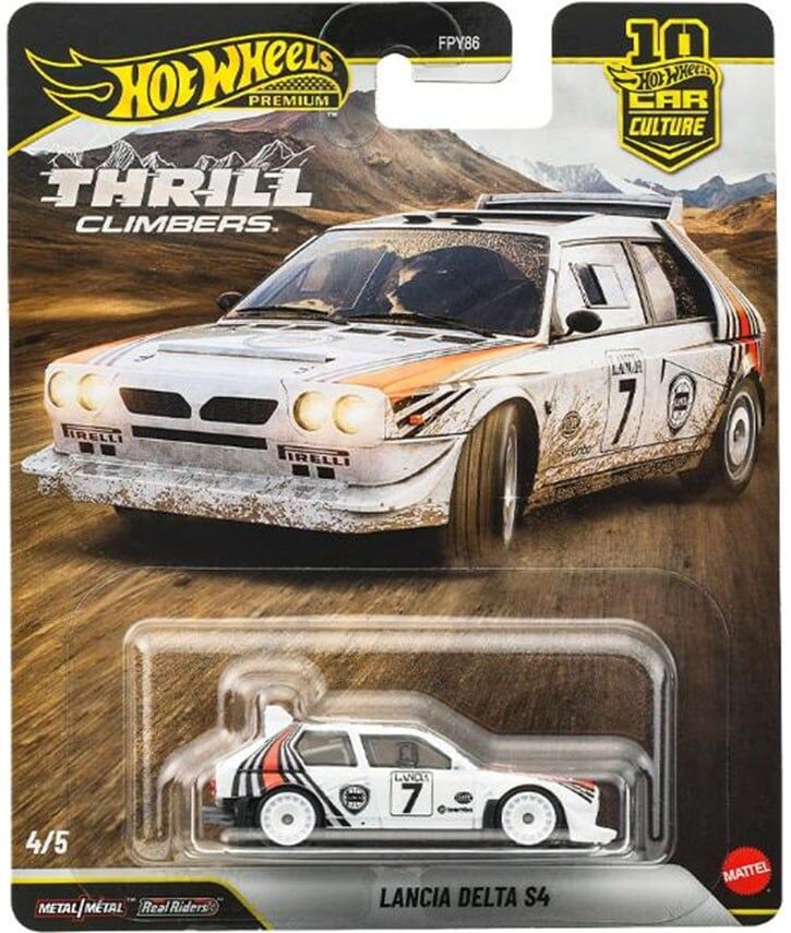 預購26/05 Hot wheels 代理版 驚險攀登者 藍旗亞 Delta S4