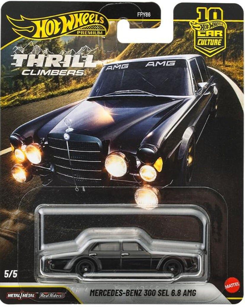 預購26/05 Hot wheels 代理版 驚險攀登者 賓士 300 SEL 6.8 AMG