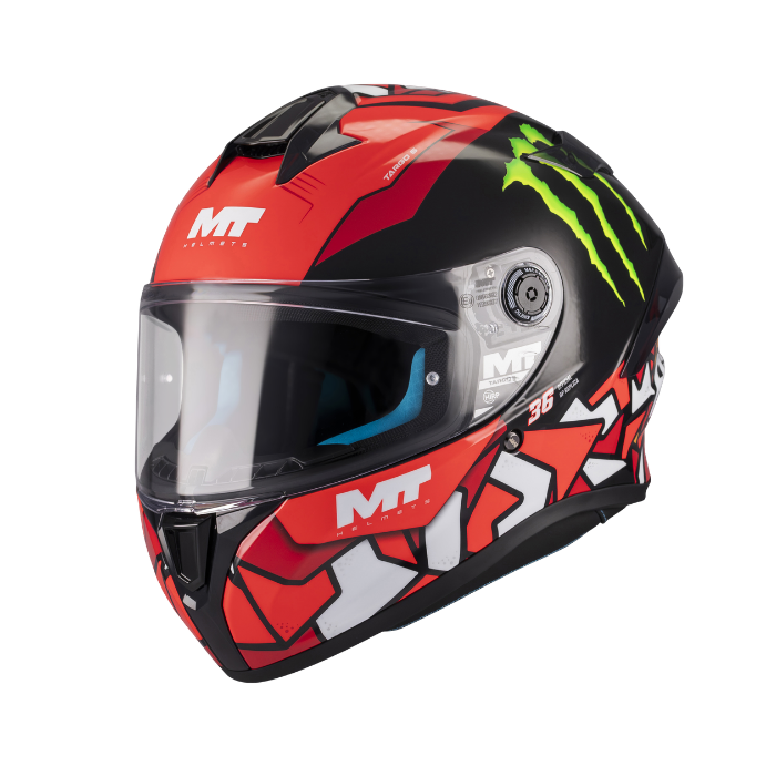 MT HELMETS TARGO S PIQUERAS B5 GLOSS