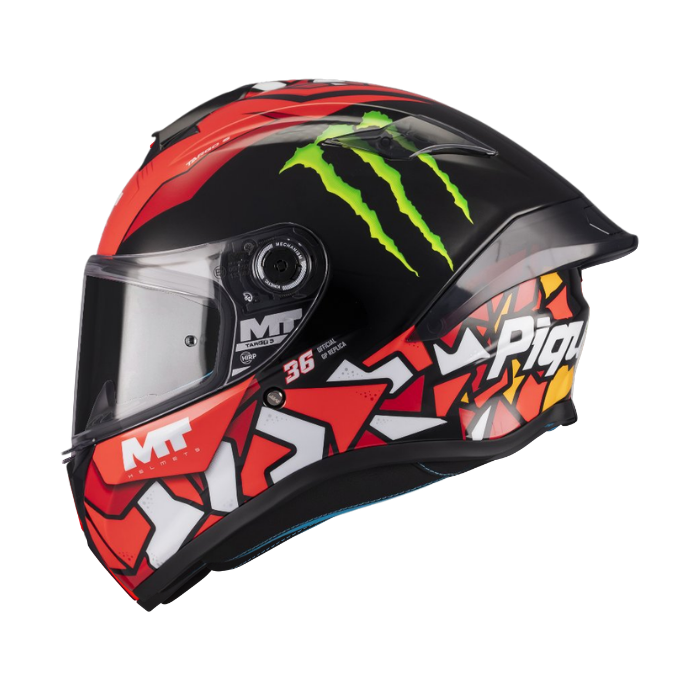 MT HELMETS TARGO S PIQUERAS B5 GLOSS